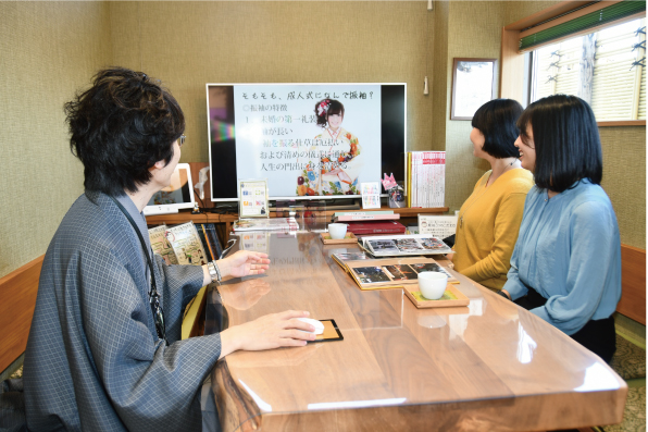 成人式の振袖・着物｜安城市の きもの和楽 かね宗｜着付・レンタル