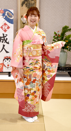 お客様の声2021_23|成人式の振袖・着物｜安城市の きもの和楽 かね宗｜着付・レンタル