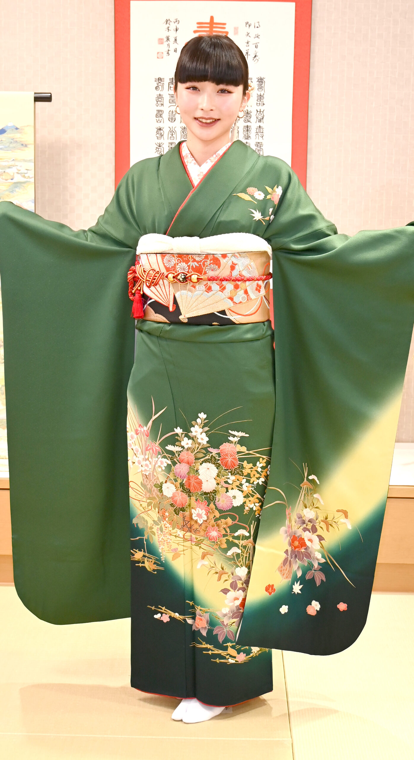 お客様の声2024_02|成人式の振袖・着物｜安城市の きもの和楽 かね宗｜着付・レンタル