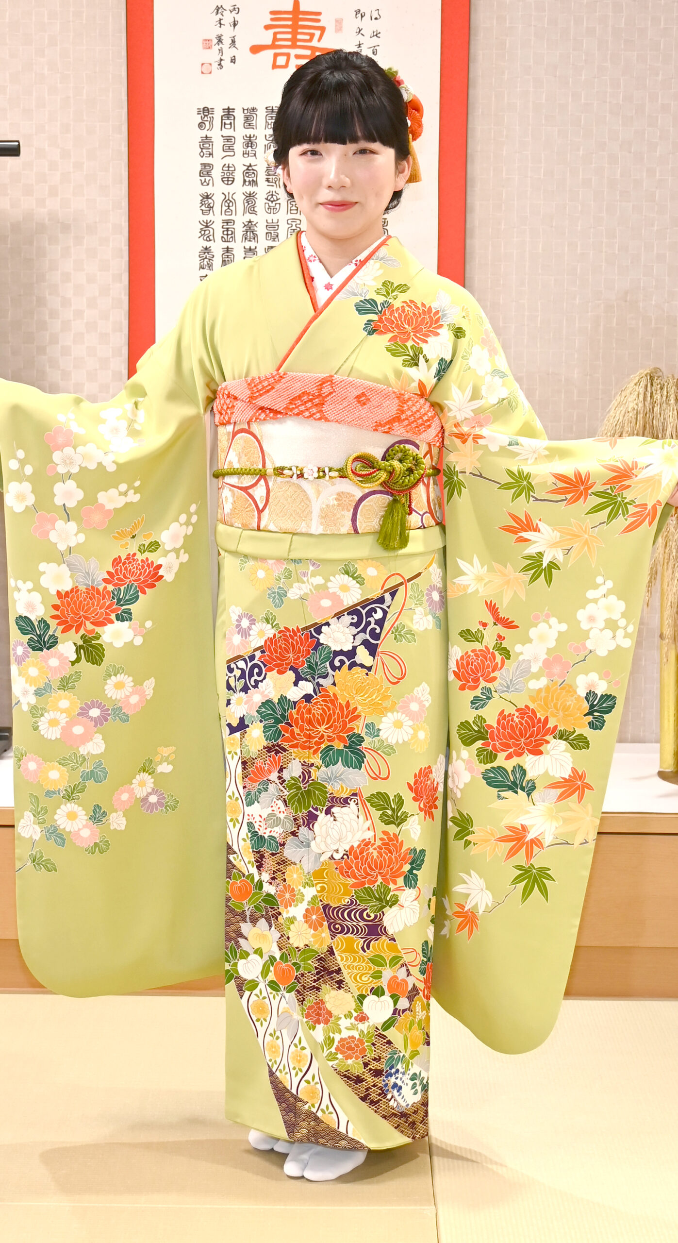 お客様の声2024_09|成人式の振袖・着物｜安城市の きもの和楽 かね宗｜着付・レンタル