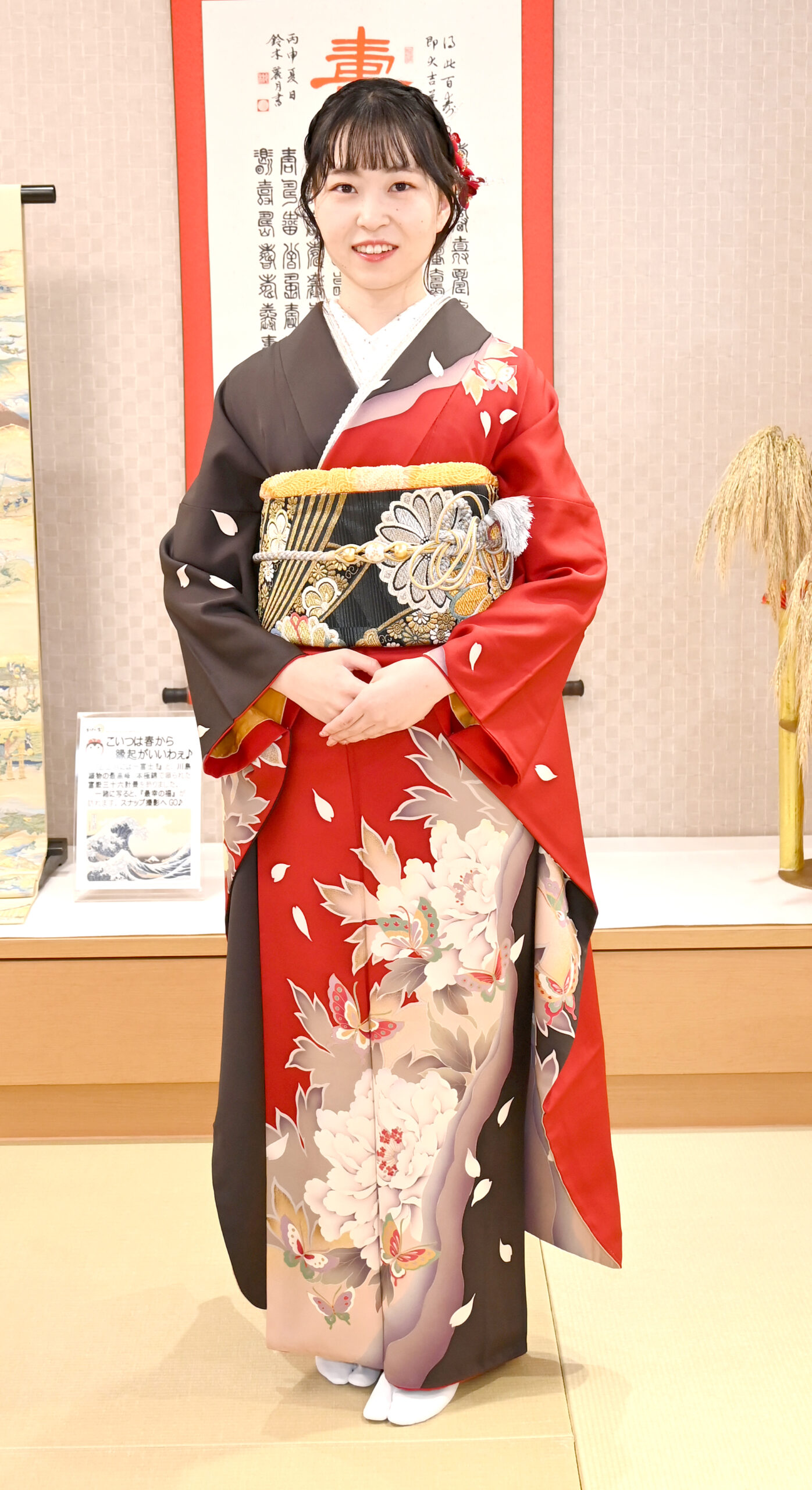 お客様の声2024_03|成人式の振袖・着物｜安城市の きもの和楽 かね宗｜着付・レンタル