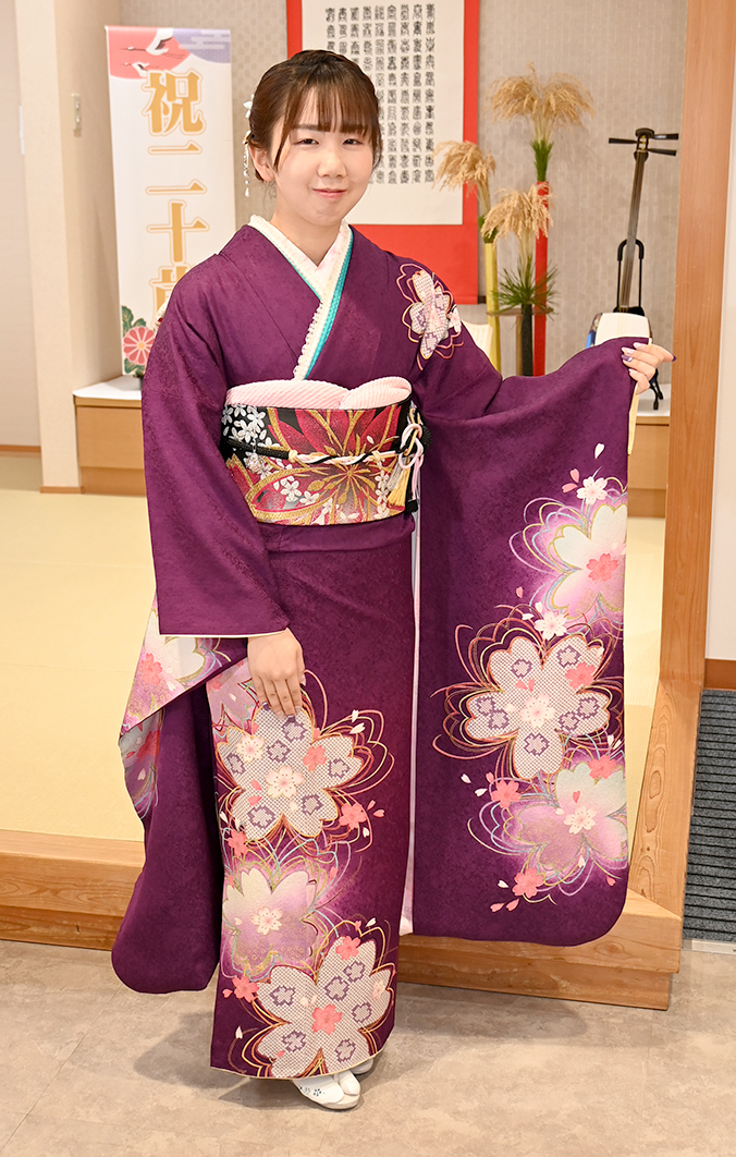 お客様の声2026_R5|成人式の振袖・着物｜安城市の きもの和楽 かね宗｜着付・レンタル
