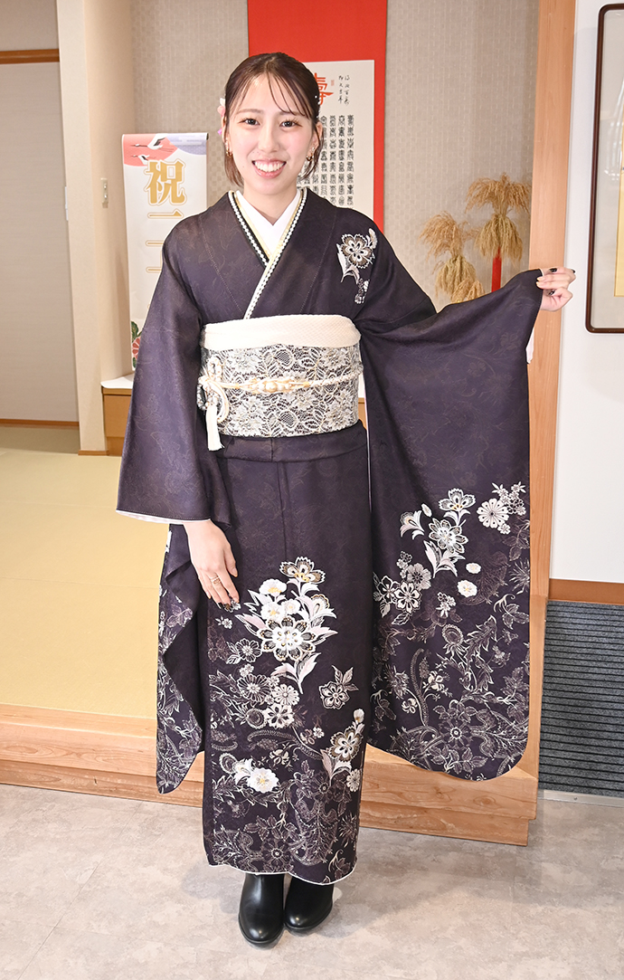 お客様の声2025_13|成人式の振袖・着物｜安城市の きもの和楽 かね宗｜着付・レンタル