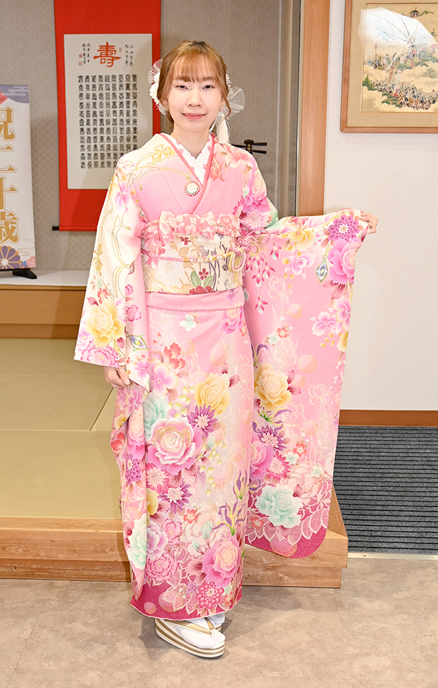 お客様の声2026_R1|成人式の振袖・着物｜安城市の きもの和楽 かね宗｜着付・レンタル