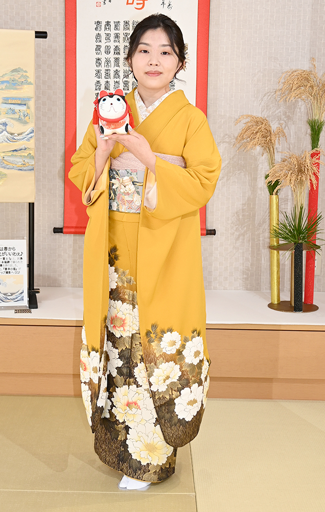 お客様の声2026_M1|成人式の振袖・着物｜安城市の きもの和楽 かね宗｜着付・レンタル